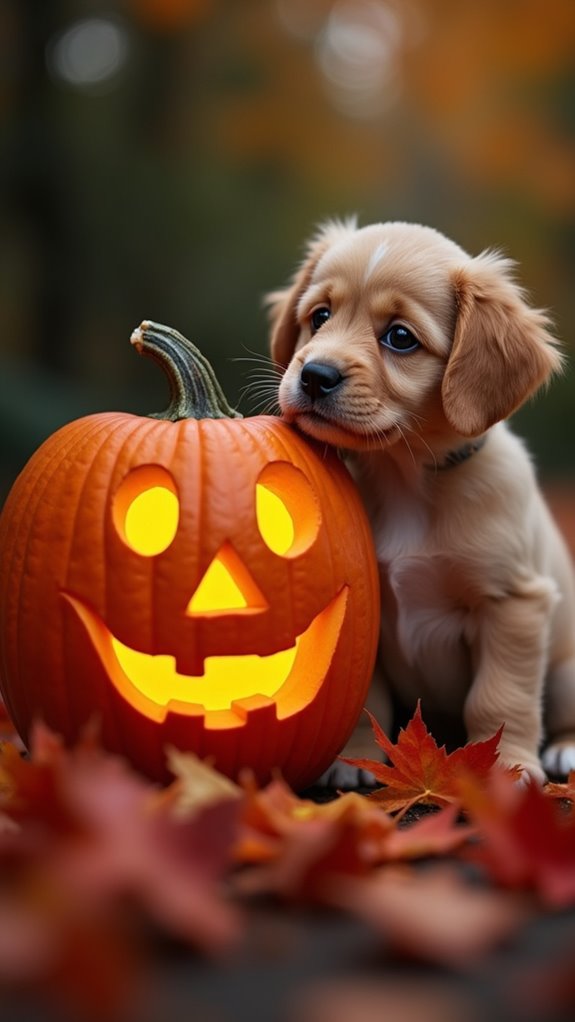 adorable dog face carving
