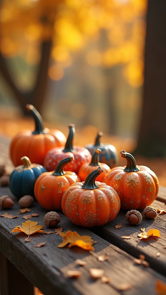 autumn pumpkin harvest decorations