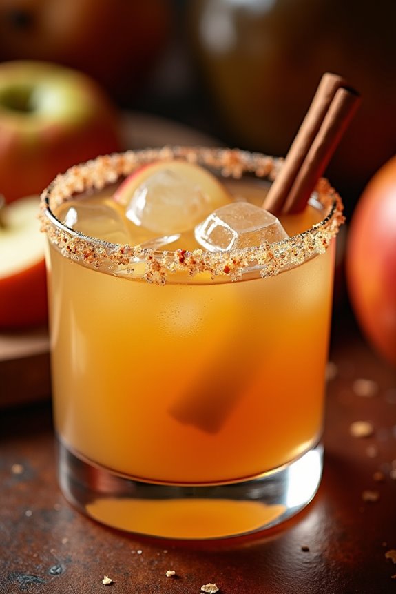 autumnal tequila apple cider