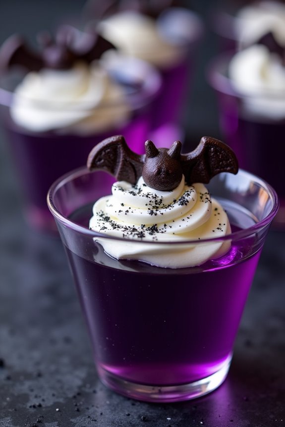 bat wing jello shots