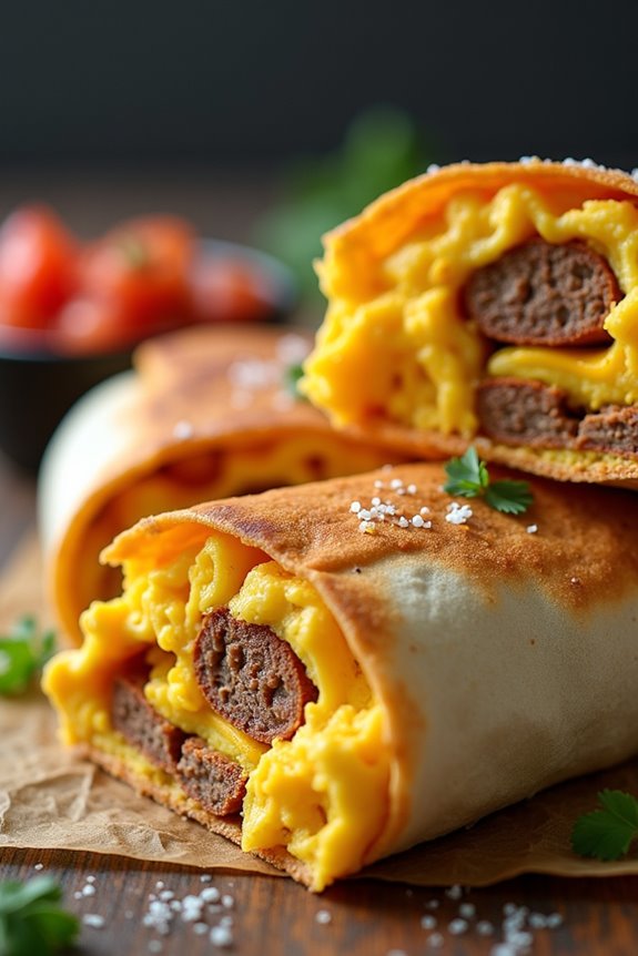 bewitched breakfast burritos recipe