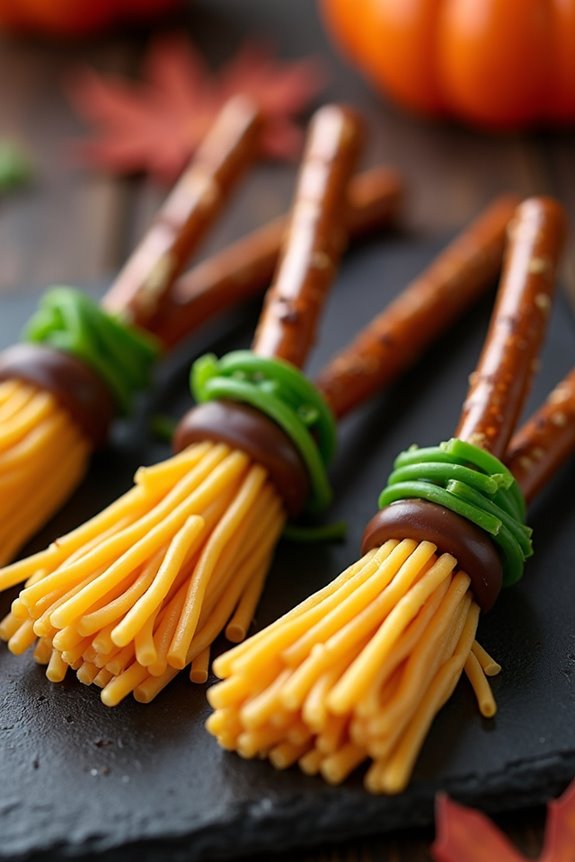 bewitched broomstick pretzels recipe