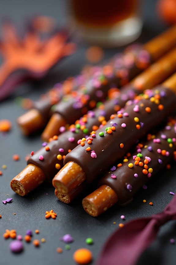 bewitched pretzel rods recipe