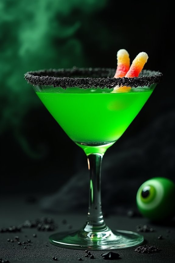 bewitching halloween cocktail creation