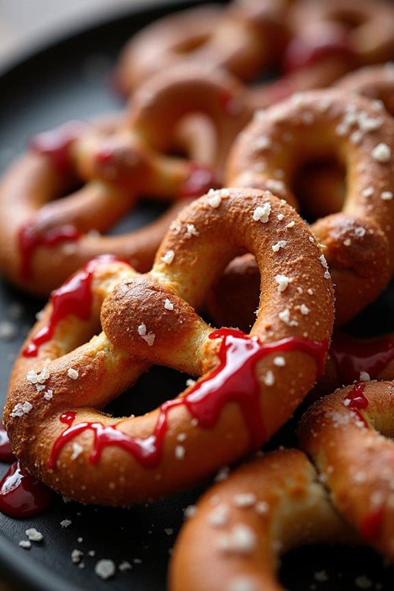 bloody finger pretzel recipe