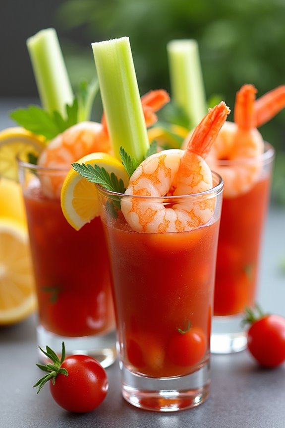 bloody mary shrimp appetizers