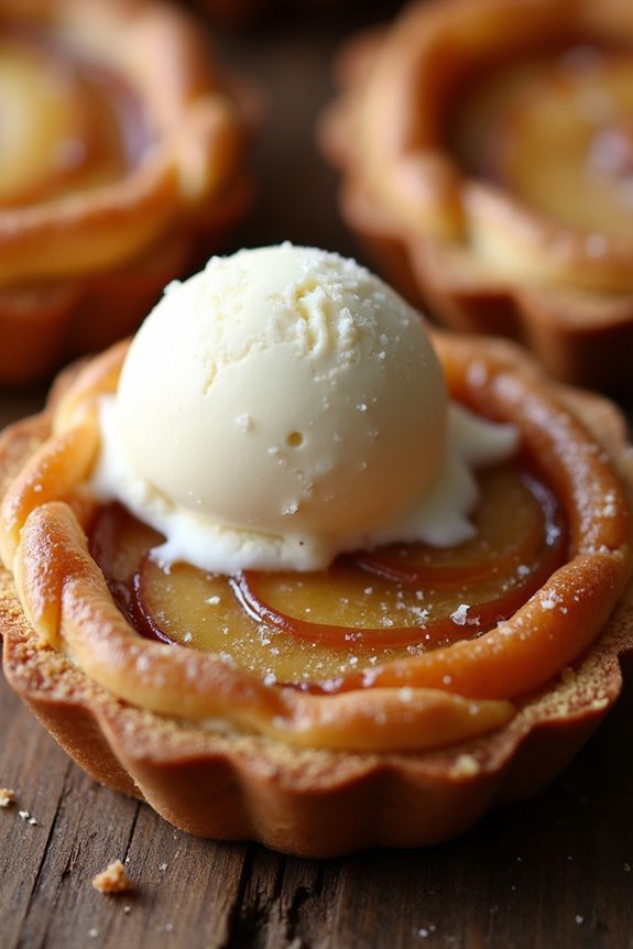 boozy apple tarts delight