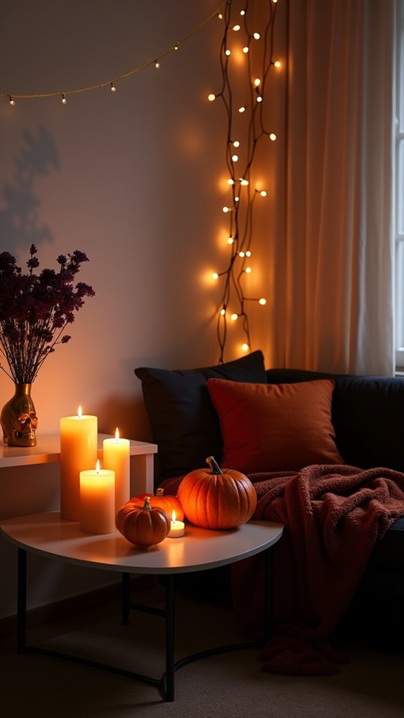 candlelit halloween ambiance enhancement