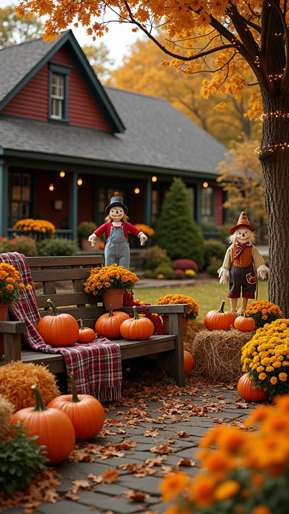 charming rustic fall arrangements