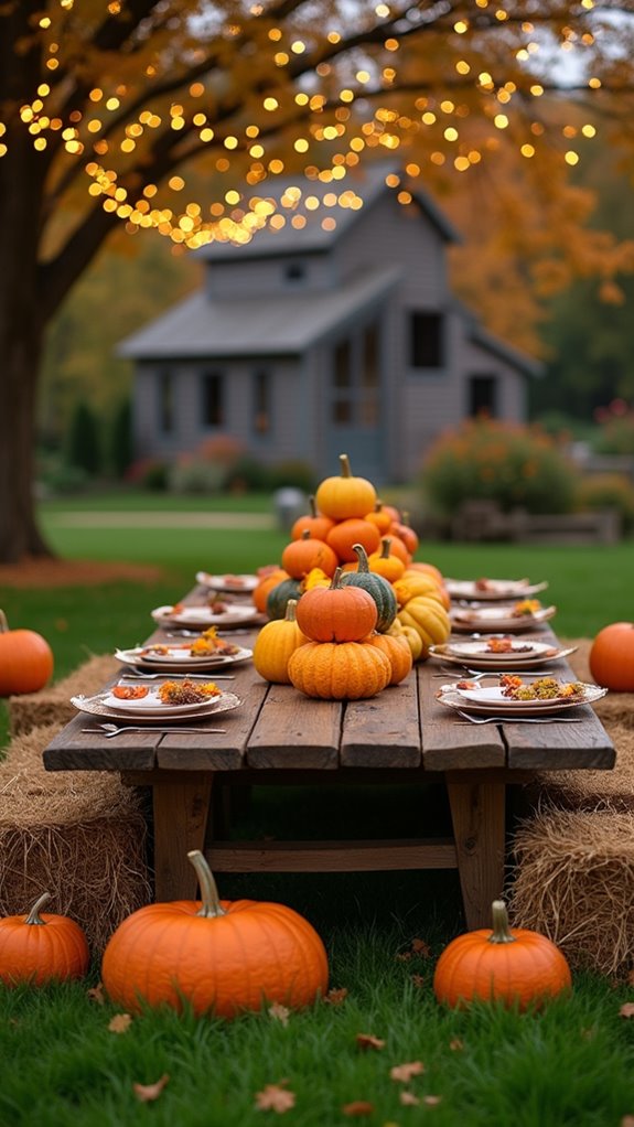 charming rustic halloween decor