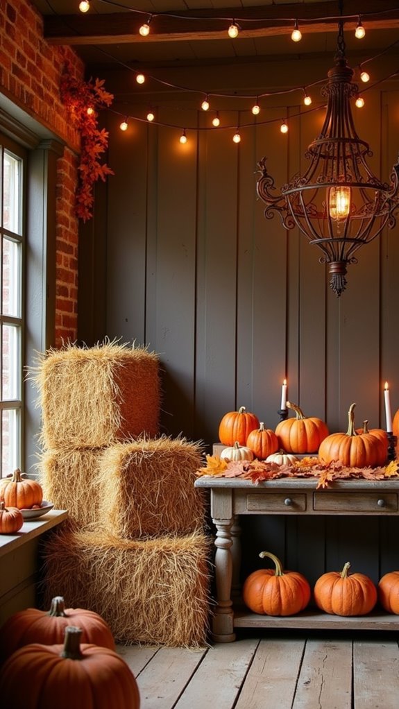 charming rustic halloween decor