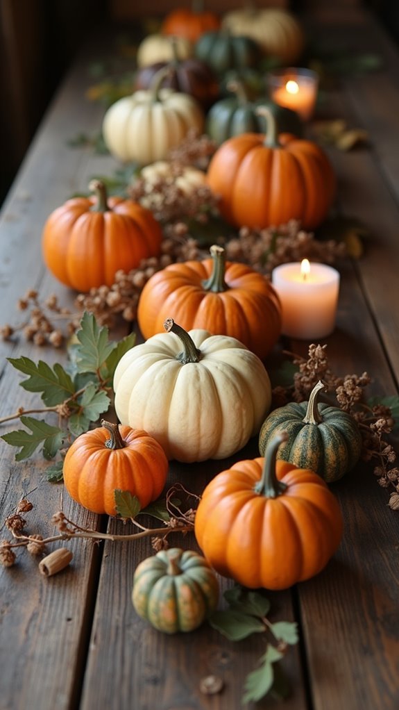charming rustic pumpkin decor