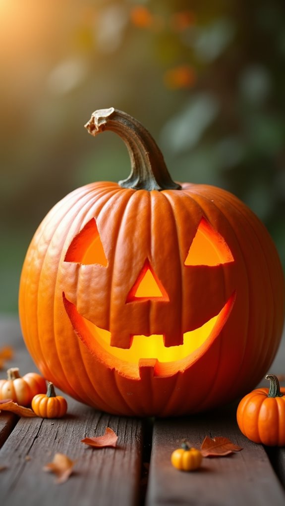 classic jack o lantern grin