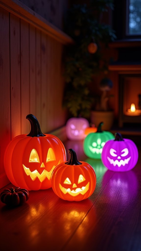 colorful energy efficient night lights