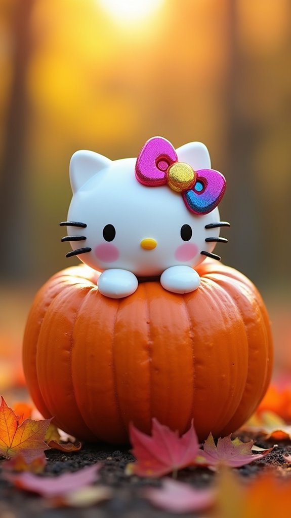 colorful pumpkin design idea