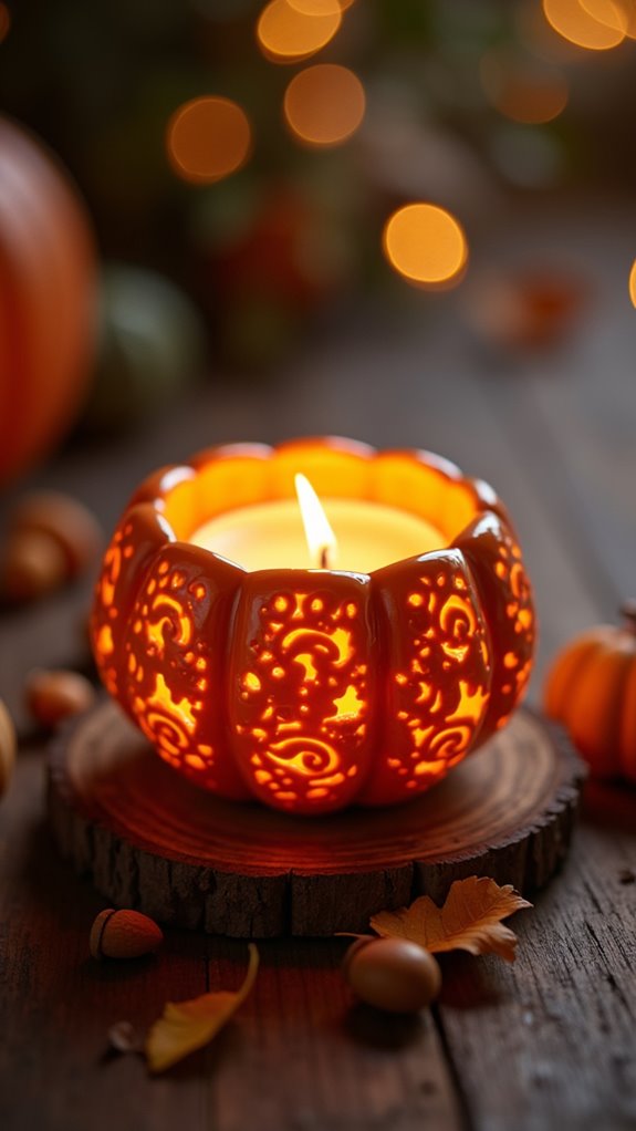 cozy autumn evening ambiance