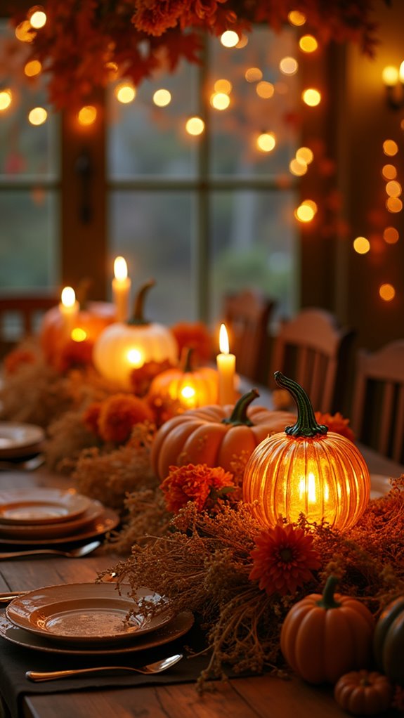 cozy autumn harvest decor