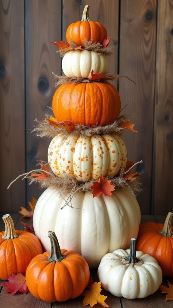 cozy autumn pumpkin decor