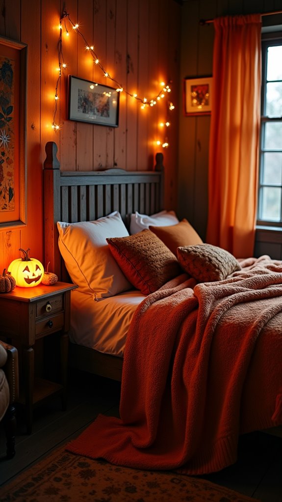cozy autumn pumpkin decor