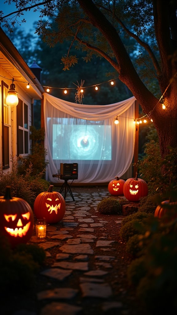 cozy eerie movie setup
