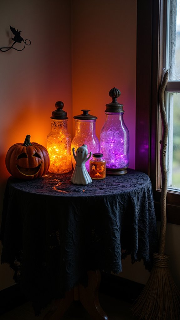 cozy halloween storytelling gathering