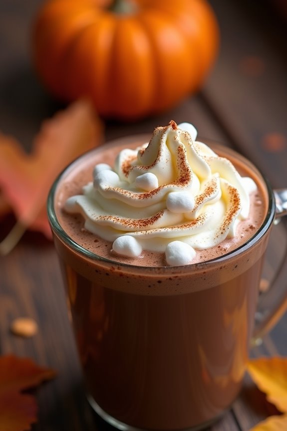 cozy pumpkin spice delight