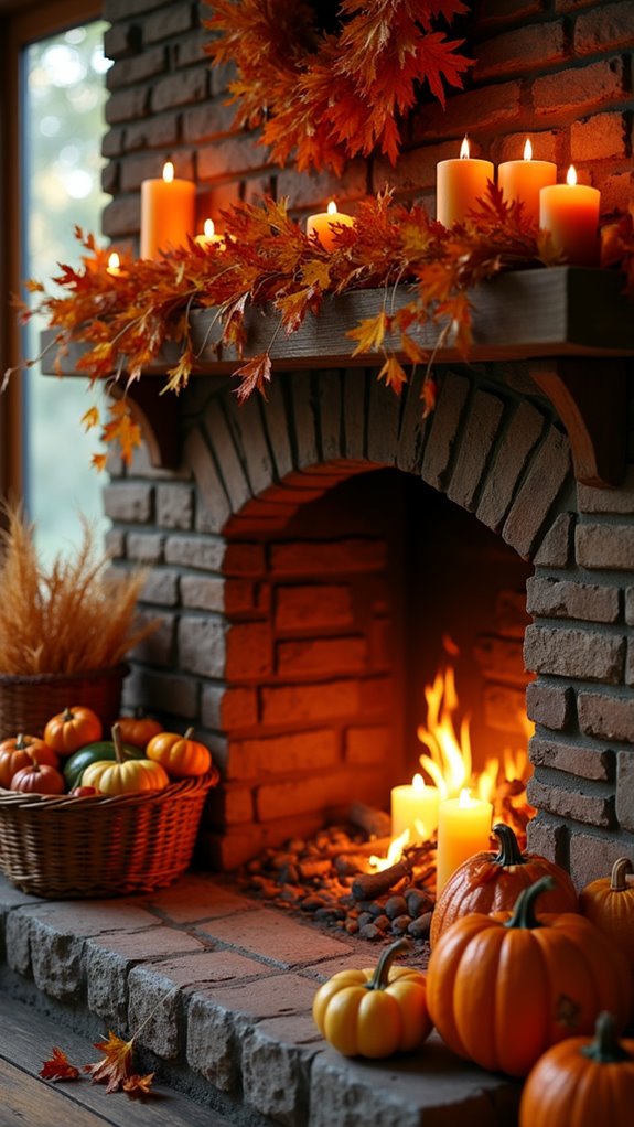 cozy rustic autumn ambiance