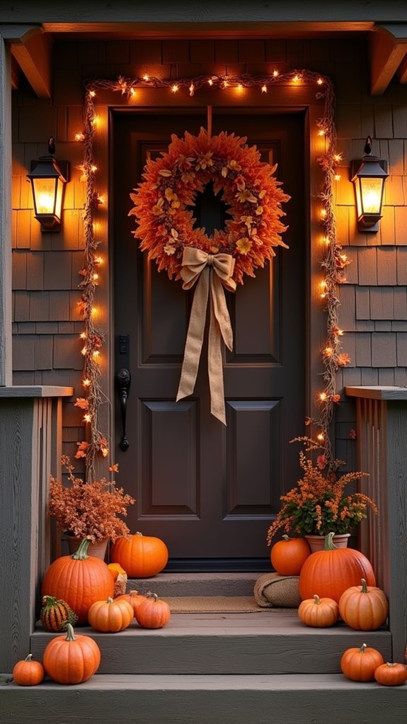 cozy rustic halloween decor