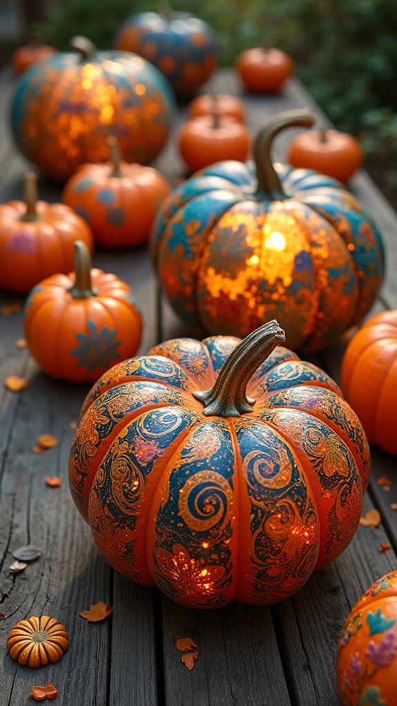 creative pumpkin art expressions