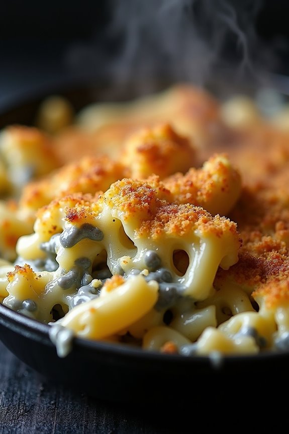 creepy cauliflower mac and cheese