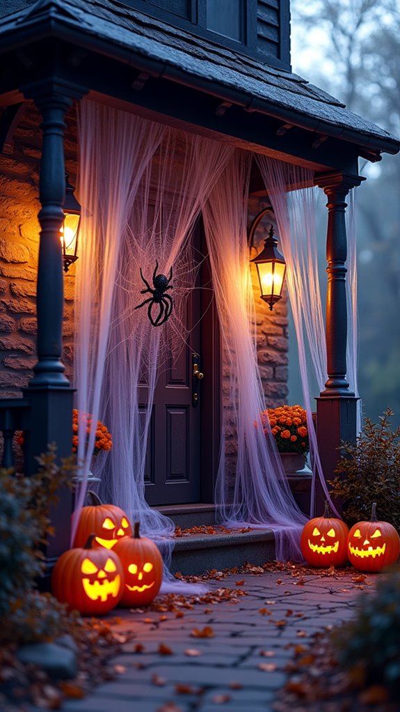 creepy cobwebs and spiders