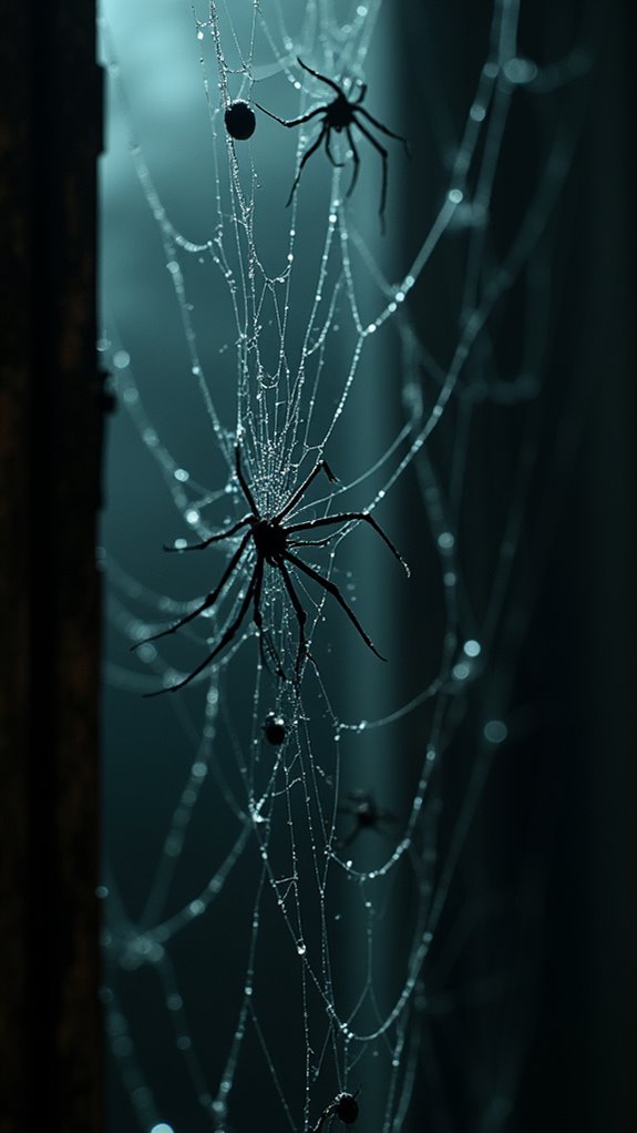 creepy cobwebs halloween decorations