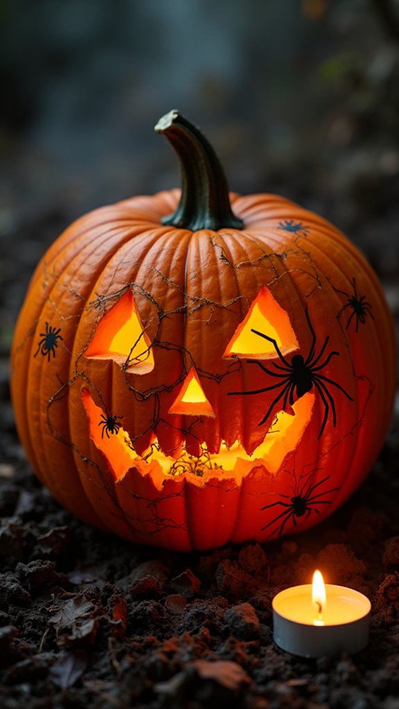 creepy crawlers pumpkin carving