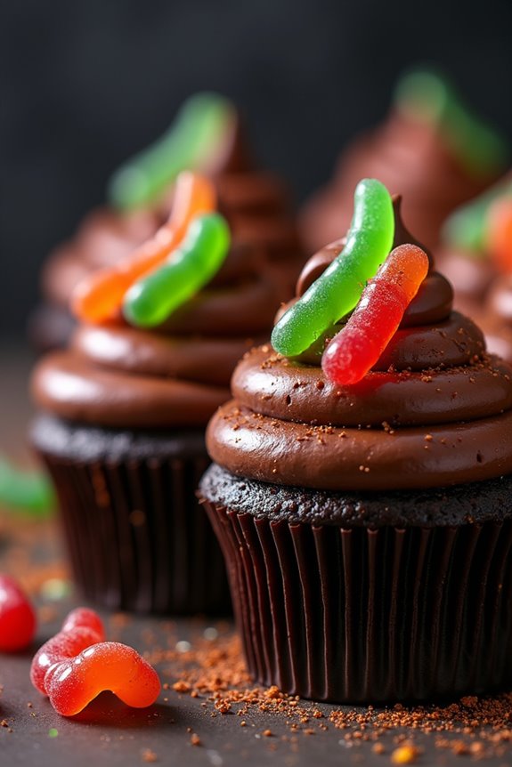 creepy crawly cupcake delights