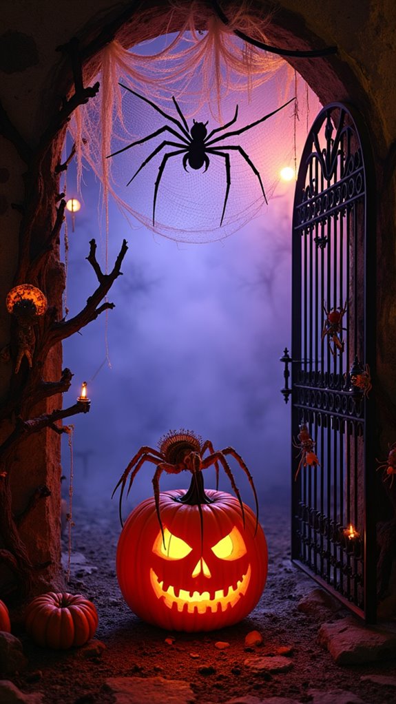 creepy crawly halloween decorations