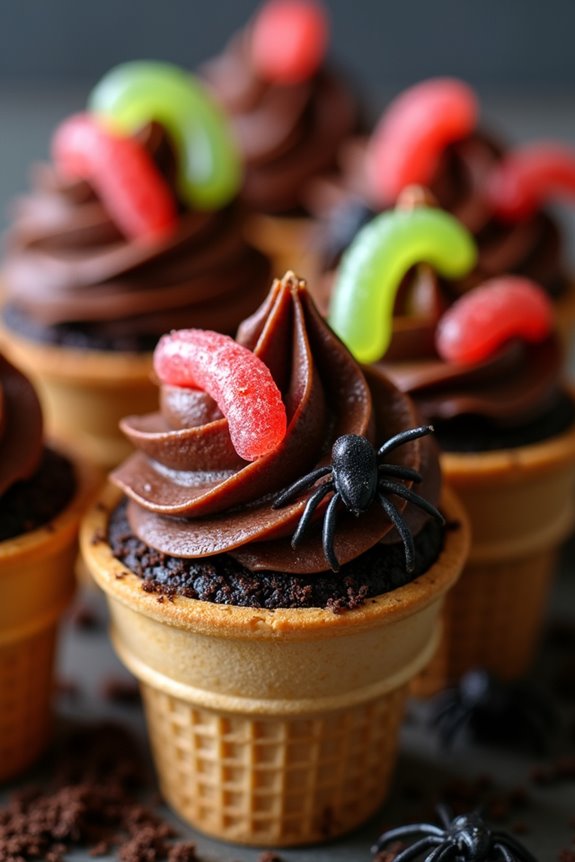 creepy crawly halloween treats