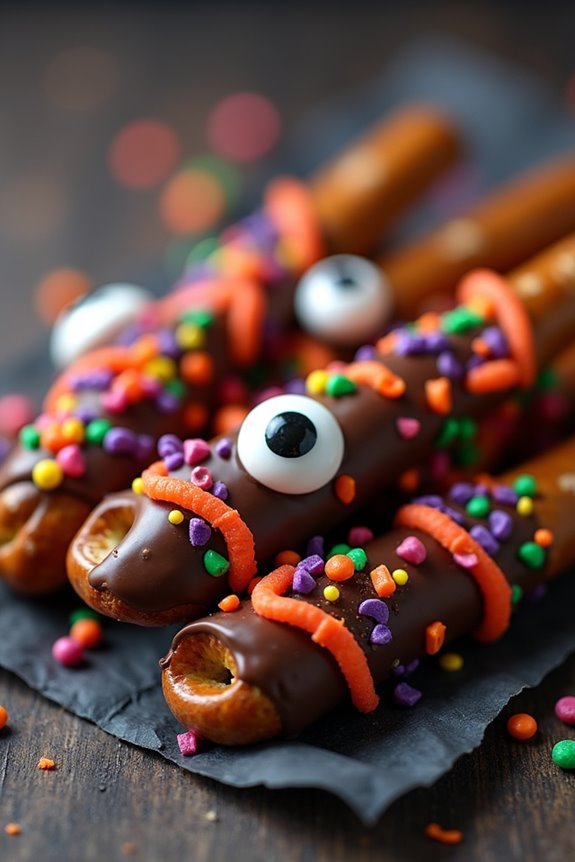 creepy crawly halloween treats