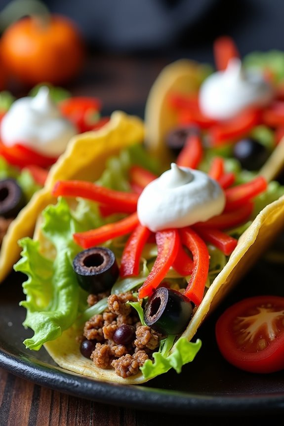 creepy crawly taco delight