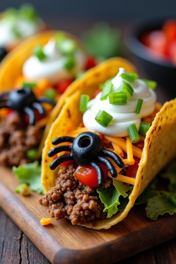 creepy halloween taco fun