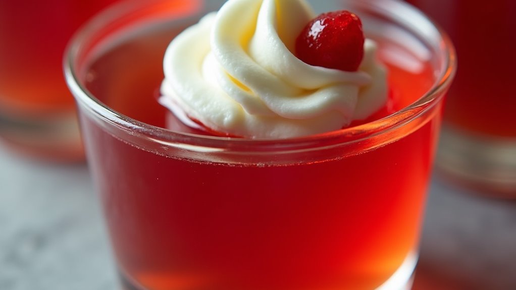 creepy red jello shots