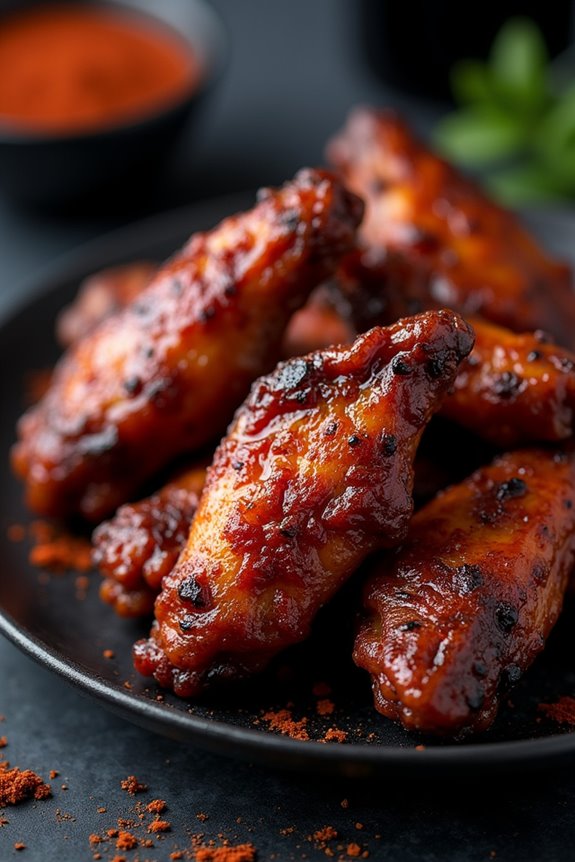 crispy savory halloween wings