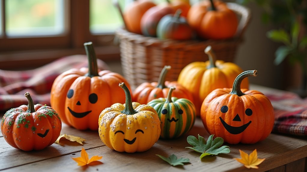 cute pumpkin crafts for children
