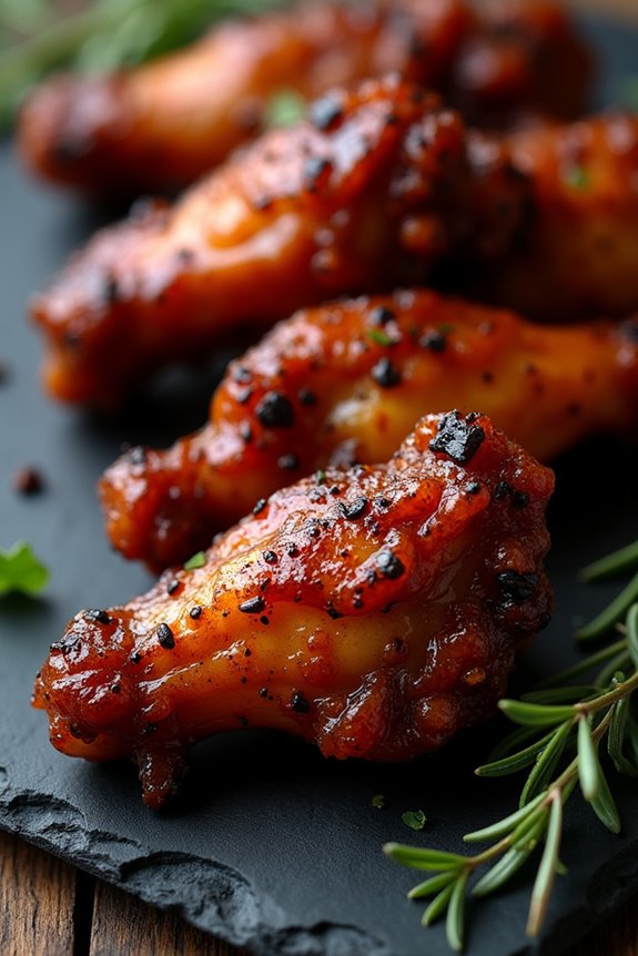 deliciously spooky halloween wings