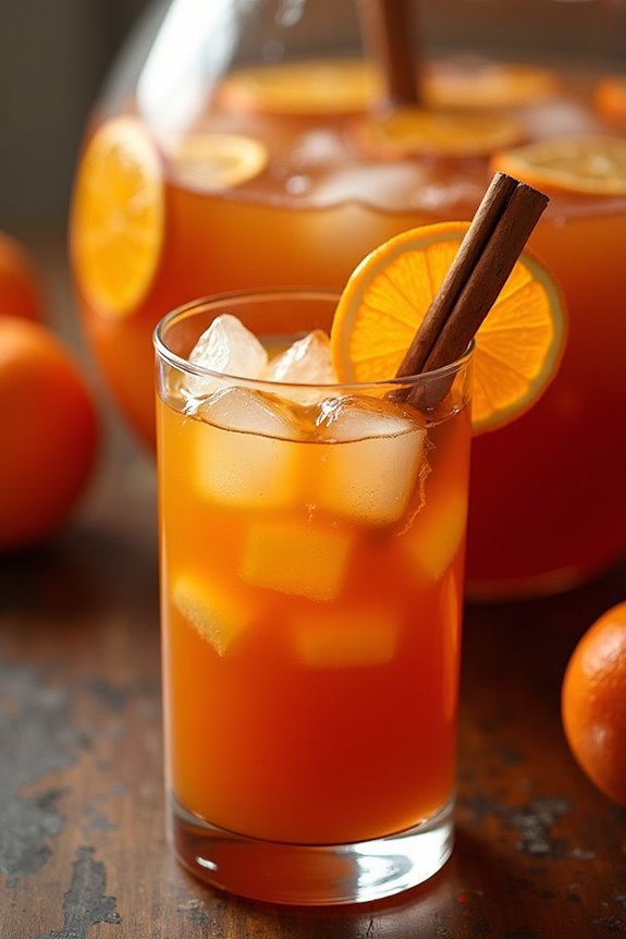 delightful pumpkin spice cocktail