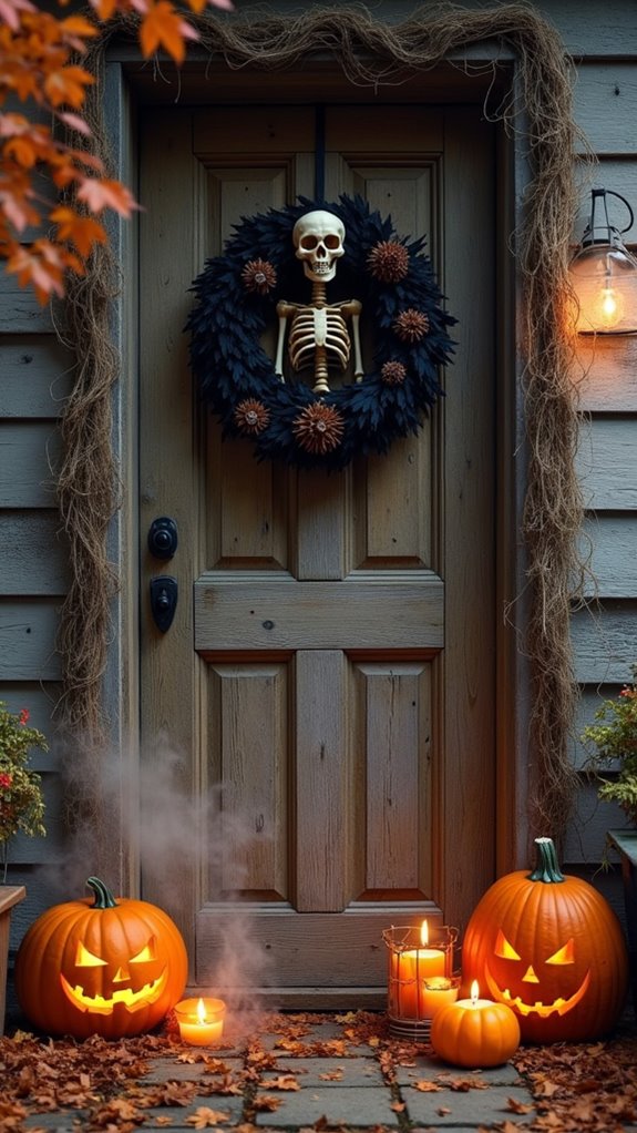 eerie entrance halloween decorations