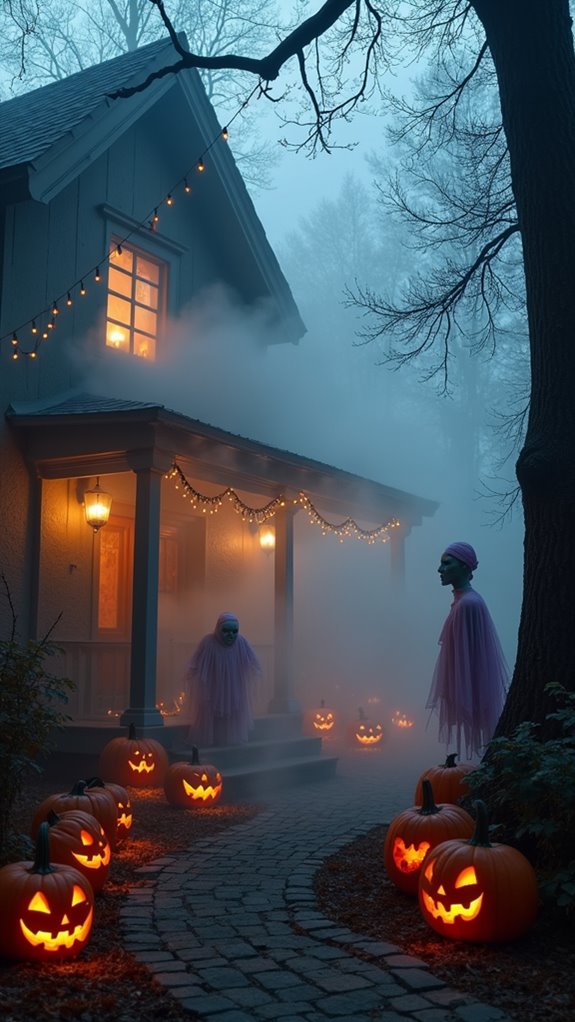 eerie fog creates enchantment