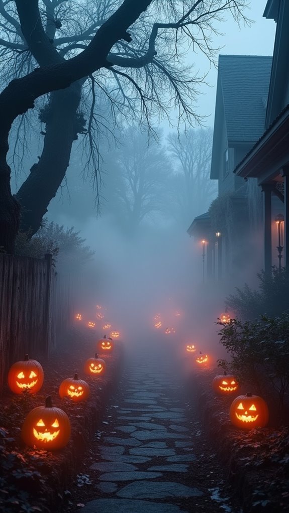 eerie fog enhances atmosphere