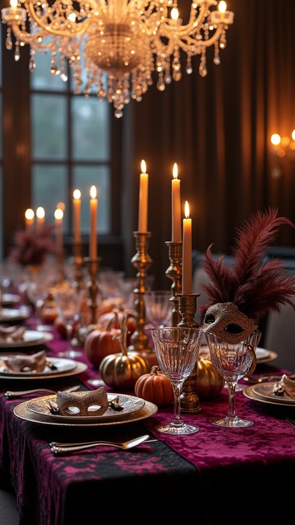 elegant masked celebration soir e