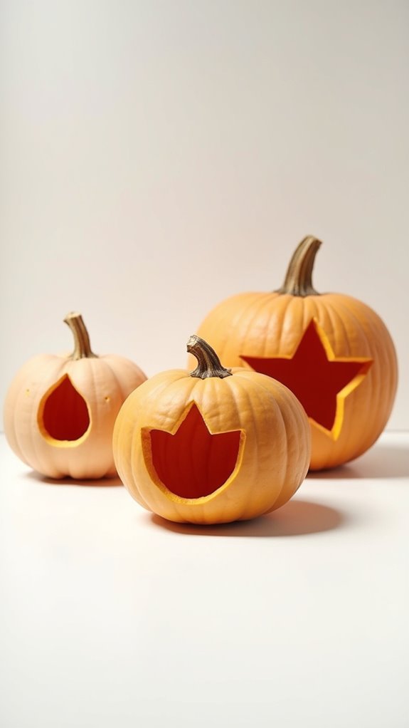elegant minimalist pumpkin designs