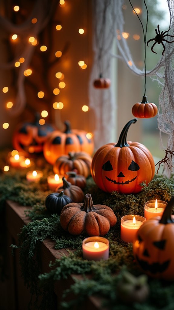 enchanted forest halloween decor